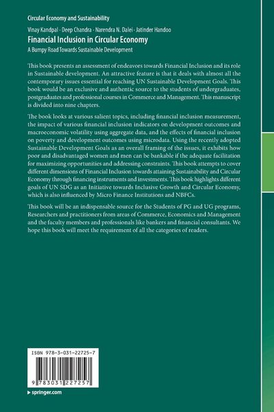 Produktbild: Financial Inclusion in Circular Economy
