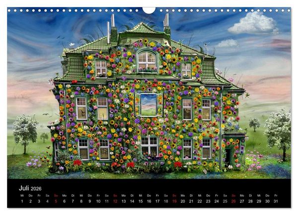 Produktbild: Der kreative Hauskalender (Wandkalender 2026 DIN A3 quer), CALVENDO Monatskalender