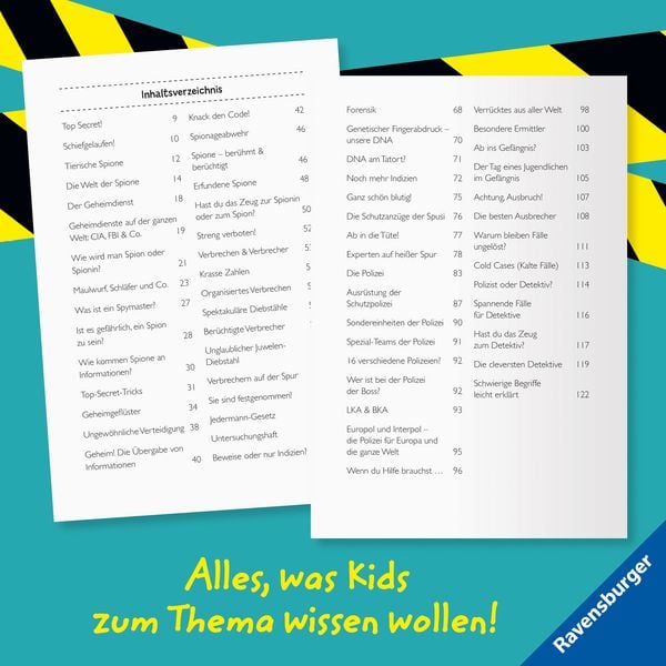 Produktbild: Verr&uuml;ckte Fakten f&uuml;r coole Jungs. Top Secret. Alles &uuml;ber Spione, Detektive und Agenten (Kinderbuch ab 9 Jahre)