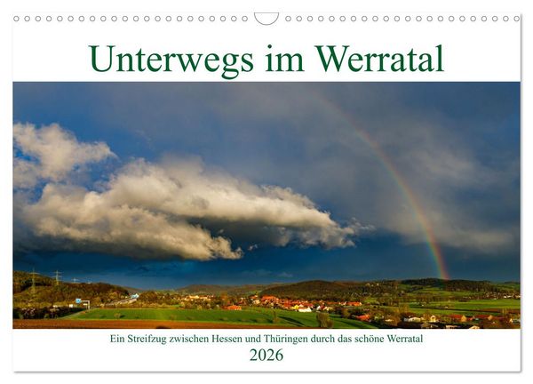 Produktbild: Unterwegs im Werratal (Wandkalender 2026 DIN A3 quer), CALVENDO Monatskalender