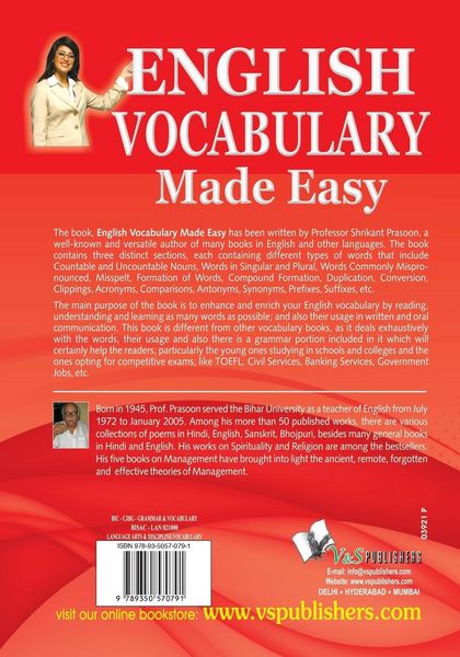 Produktbild: English Vocabulary Made Easy