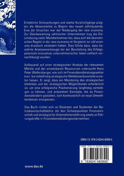 Produktbild: Strategische Positionierung im Finanzdienstleistungsbereich