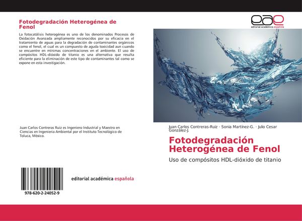 Produktbild: Fotodegradaci&oacute;n Heterog&eacute;nea de Fenol