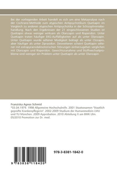 Produktbild: Quetiapin versus andere atypische Antipsychotika