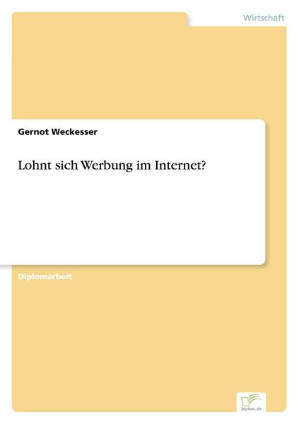 Produktbild: Lohnt sich Werbung im Internet?