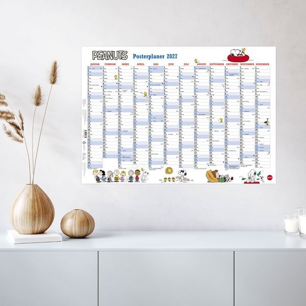 Produktbild: Peanuts Posterplaner 2027