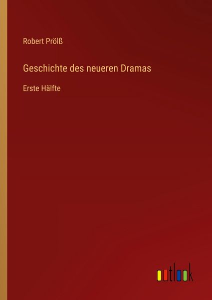 Produktbild: Geschichte des neueren Dramas