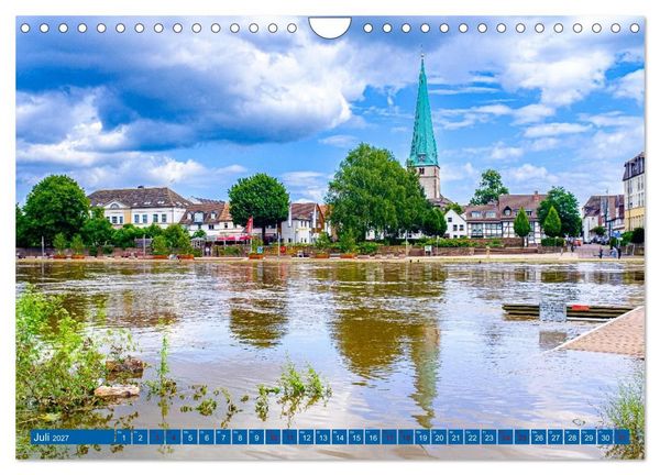 Produktbild: Die Obere Weser - von Bad Karlshafen bis Hameln (Wandkalender 2027 DIN A4 quer), CALVENDO Monatskalender