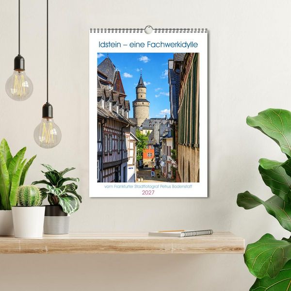 Produktbild: Idstein &ndash; eine Fachwerkidylle (Wandkalender 2027 DIN A3 hoch), CALVENDO Monatskalender