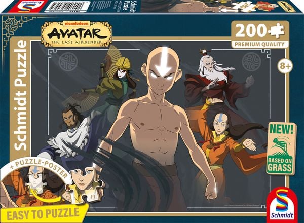 Produktbild: Avatar, Meister der Elemente 200 Teile