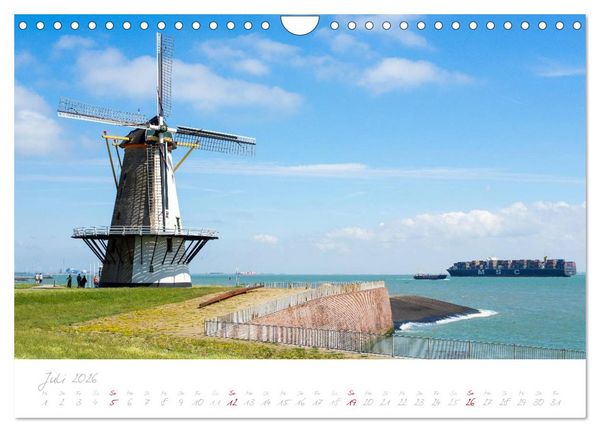 Produktbild: Zeeland (Wandkalender 2026 DIN A4 quer), CALVENDO Monatskalender