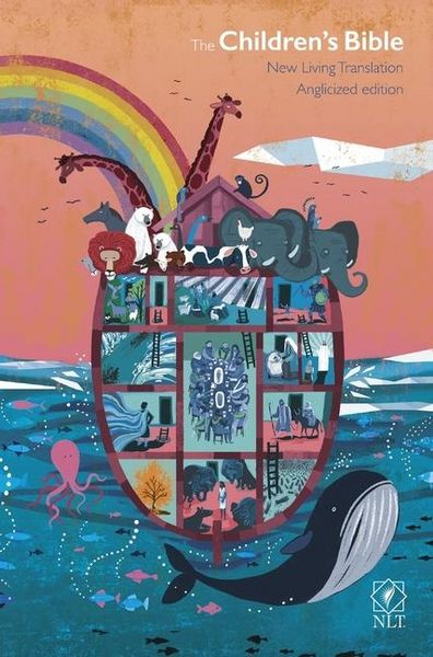 Produktbild: The Children's Bible: New Living Translation: With Noah's Ark and Rainbow and Other Colourful Illustrations, British Text Edition