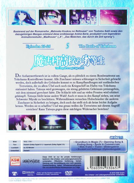 Produktbild: The Irregular at Magic High School - The Battle of Yokohama - Vol. 5/Episoden 23-26