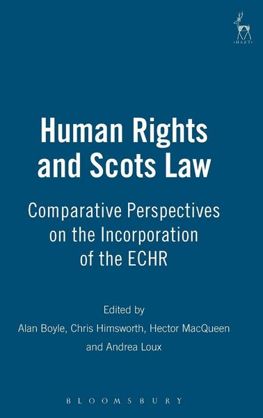 Produktbild: Human Rights and Scots Law