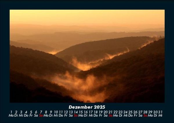 Produktbild: Bergige Welten 2025 Fotokalender DIN A5
