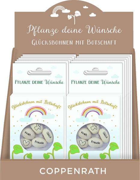 Produktbild: Gepr&auml;gte Saatbohnen &ndash; Pflanze deine W&uuml;nsche