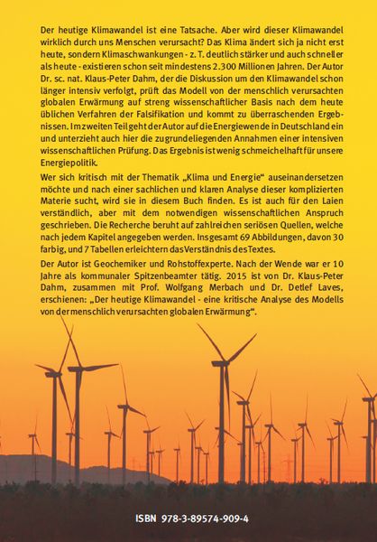 Produktbild: Vom Klimawandel zur Energiewende