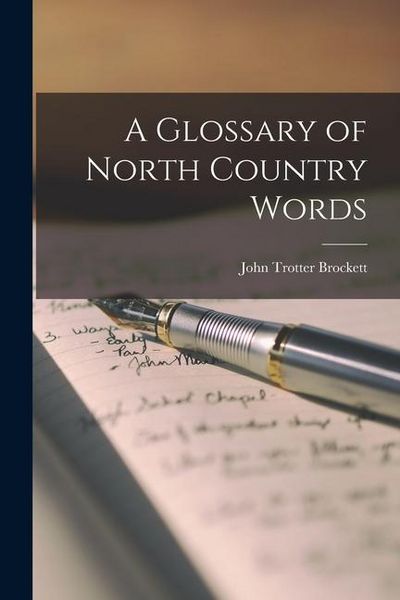 Produktbild: A Glossary of North Country Words