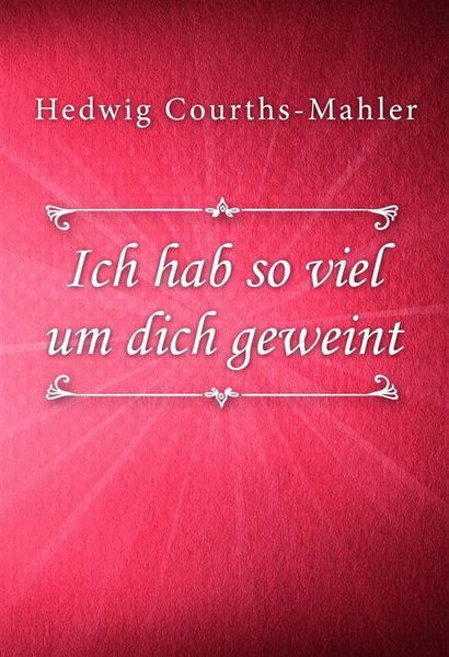 Produktbild: Ich hab so viel um dich geweint