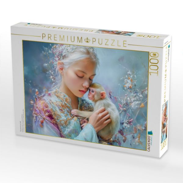 Produktbild: CALVENDO Puzzle Paradiesische Welt | 1000 Teile Lege-Gr&ouml;&szlig;e 64x48cm Foto-Puzzle f&uuml;r gl&uuml;ckliche Stunden