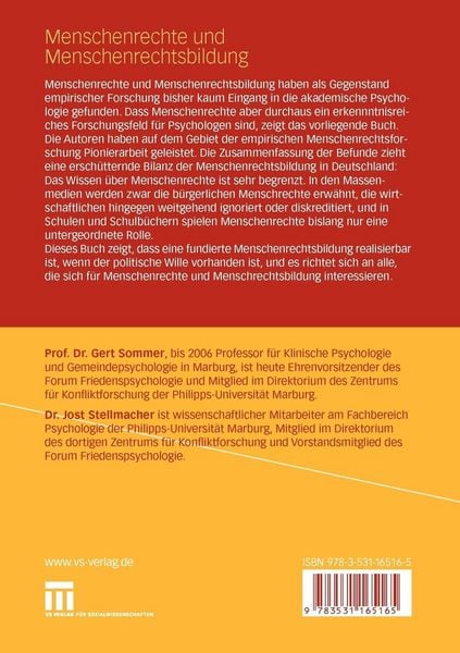 Produktbild: Menschenrechte und Menschenrechtsbildung