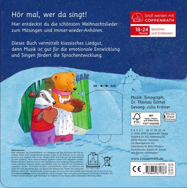 Produktbild: H&ouml;r mal, es ist Weihnachten! (Soundbuch)