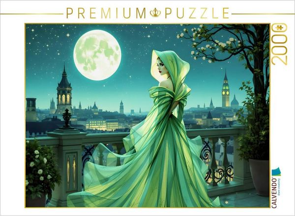 CALVENDO Puzzle Ruhelose Schönheit | 2000 Teile Lege-Größe 90x67cm Foto-Puzzle für glückliche Stunden