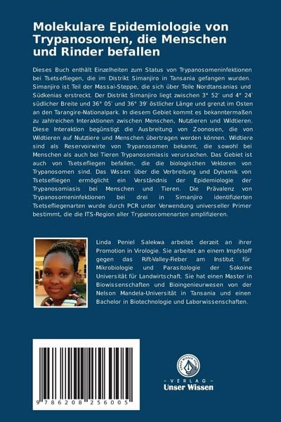Produktbild: Molekulare Epidemiologie von Trypanosomen, die Menschen und Rinder befallen