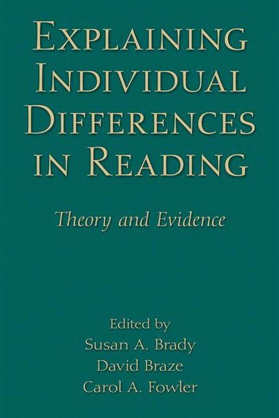 Produktbild: Explaining Individual Differences in Reading