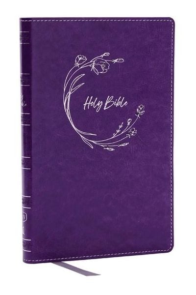 Produktbild: KJV Holy Bible: Ultra Thinline, Purple Leathersoft, Red Letter, Comfort Print: King James Version