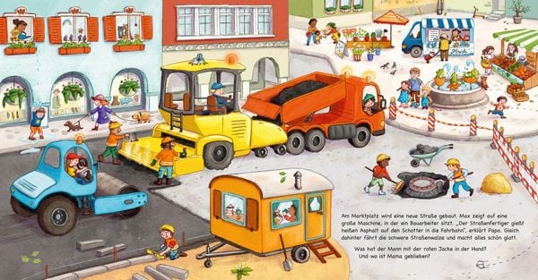 Produktbild: Mein allererstes Wimmelbuch: Auf der Baustelle