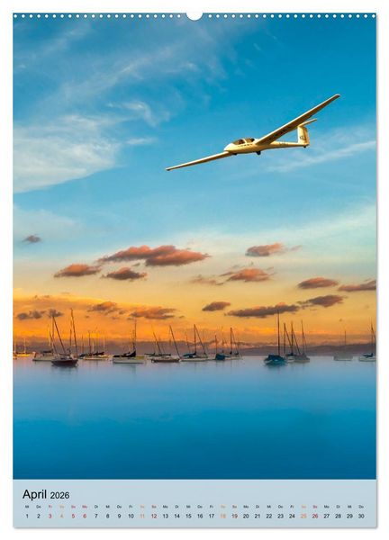Produktbild: Segelfliegen - einfach Spa&szlig; (hochwertiger Premium Wandkalender 2026 DIN A2 hoch), Kunstdruck in Hochglanz