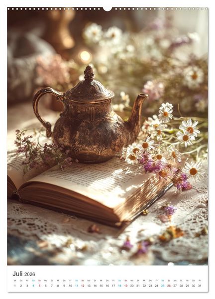 Produktbild: A Cup of Time (Wandkalender 2026 DIN A2 hoch), CALVENDO Monatskalender
