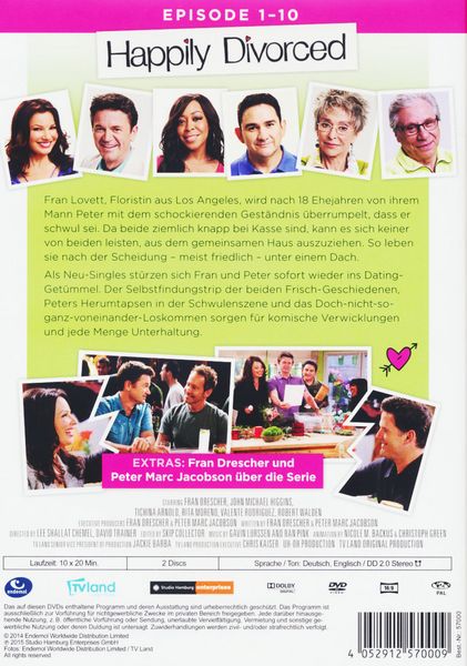 Produktbild: Happily Divorced 1 - Episode 01-10 [2 DVDs]