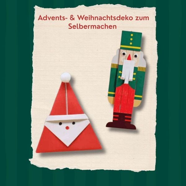 Produktbild: Bastel-Adventskalender f&uuml;r die ganze Familie - Dein kreativer DIY-Adventskalender mit 24 T&uuml;rchen voller Bastel- und Besch&auml;ftigungsideen