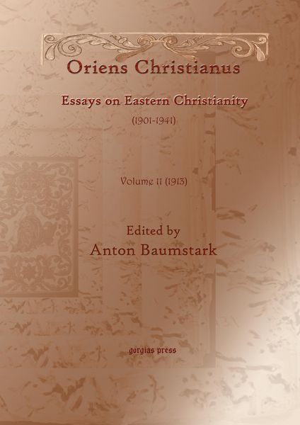 Produktbild: Oriens Christianus (1901-1941)