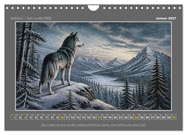 Produktbild: Klassiker des Abenteuers (Wandkalender 2027 DIN A4 quer), CALVENDO Monatskalender