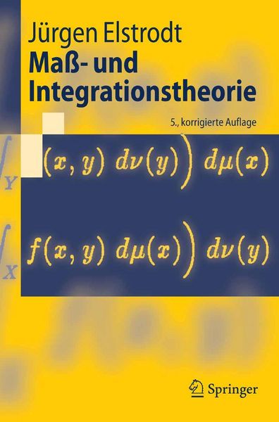 Produktbild: Ma&szlig;- und Integrationstheorie