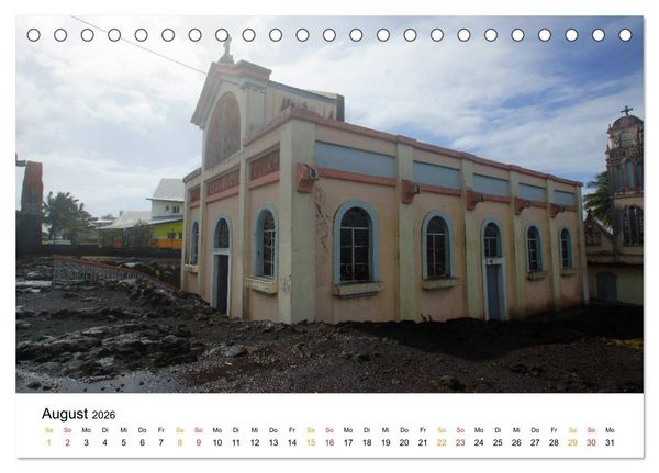 Produktbild: La R&eacute;union - Auf der Insel der Gef&uuml;hle (Tischkalender 2026 DIN A5 quer), CALVENDO Monatskalender