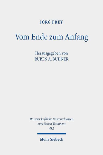 Produktbild: Vom Ende zum Anfang
