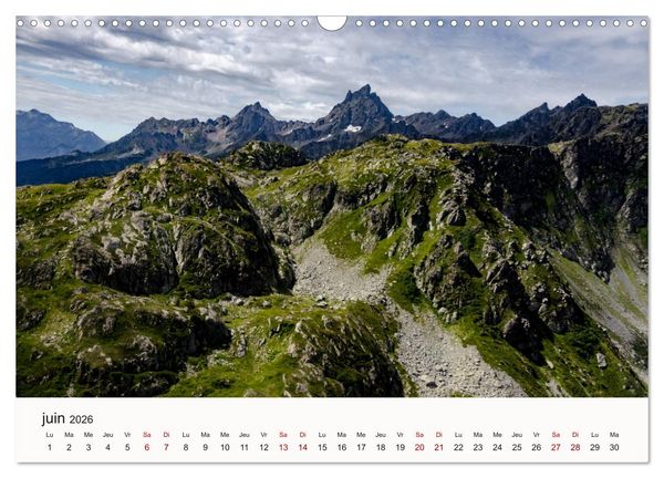 Produktbild: Autour de Grenoble (Calendrier mural 2026 DIN A3 vertical), CALVENDO calendrier mensuel