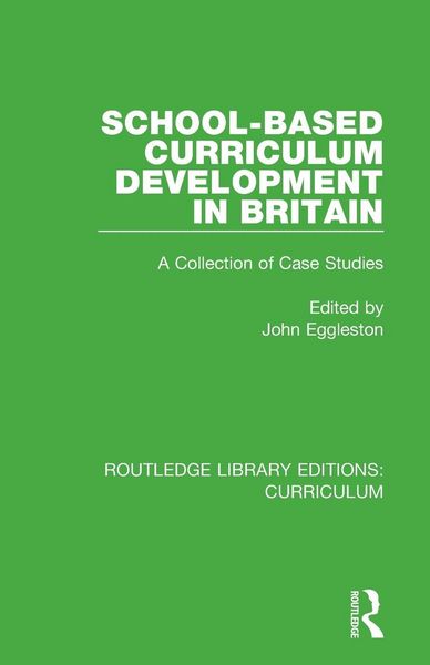 Produktbild: School-based Curriculum Development in Britain