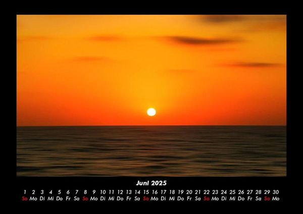 Produktbild: Sonnenunterg&auml;nge 2025 Fotokalender DIN A3
