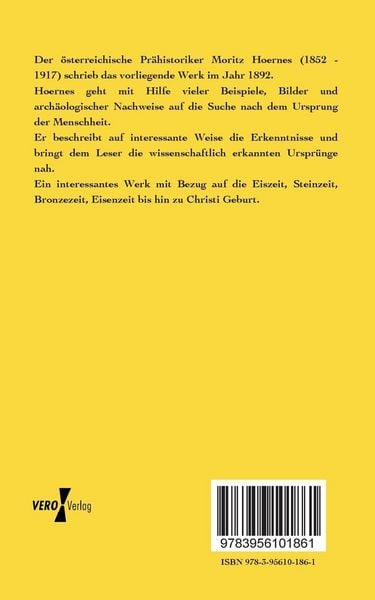 Produktbild: Urgeschichte der Menschheit