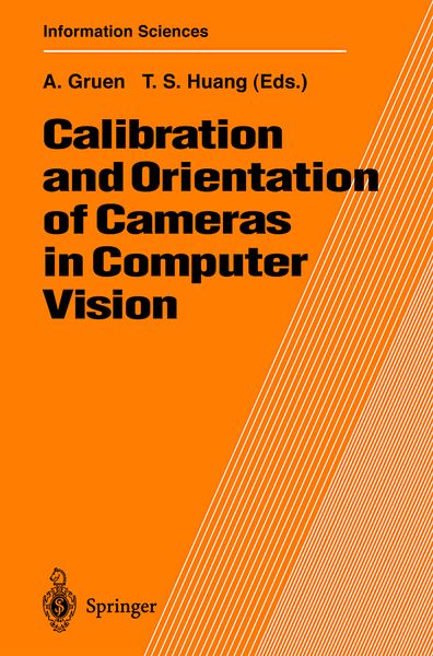Produktbild: Calibration and Orientation of Cameras in Computer Vision