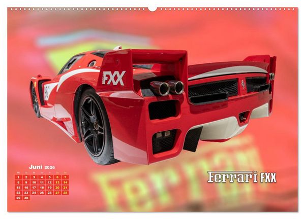 Produktbild: Ferrari - Synonym f&uuml;r Motorsport (Wandkalender 2026 DIN A2 quer), CALVENDO Monatskalender