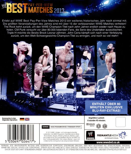 Produktbild: Best PPV Matches 2013 [2 BRs]