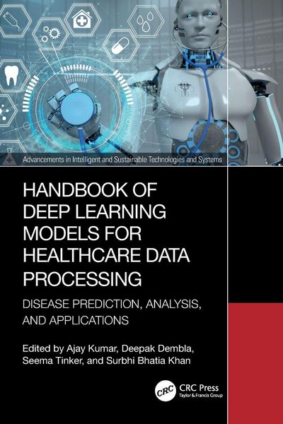 Produktbild: Handbook of Deep Learning Models for Healthcare Data Processing