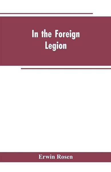 Produktbild: In the Foreign Legion