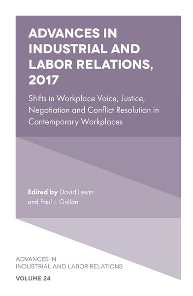 Produktbild: Advances in Industrial and Labor Relations, 2017